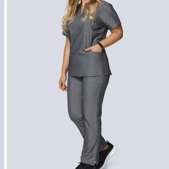 Grey Scrub Set