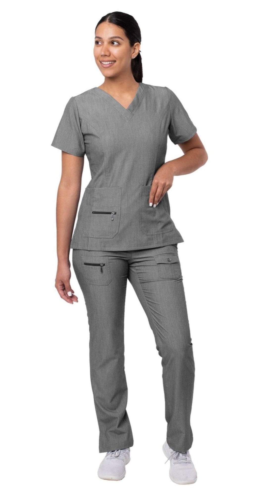 Adar Heathered Gray